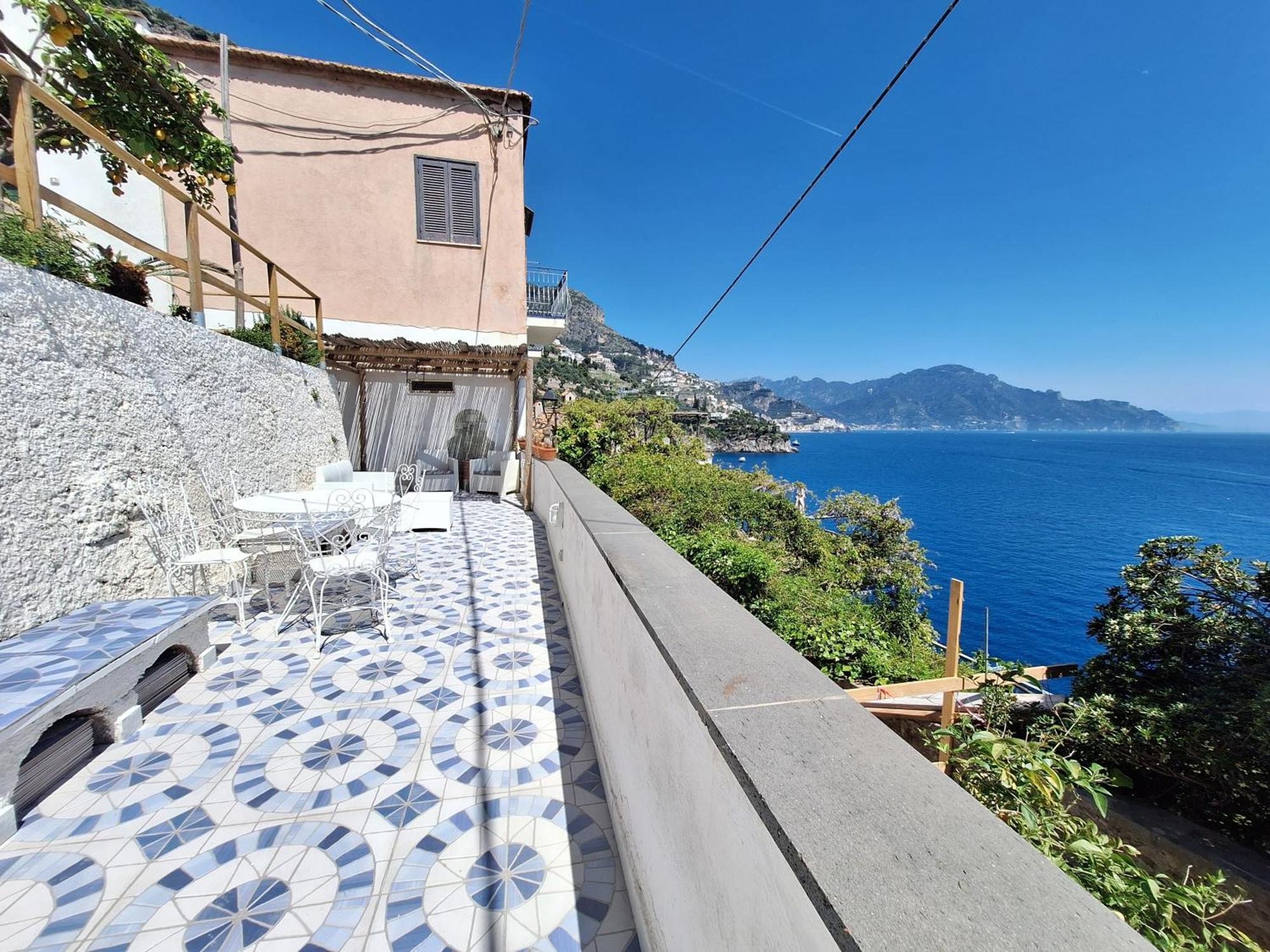 קונקה דיי מריני Villa Gianna Amalfi Coast מראה חיצוני תמונה